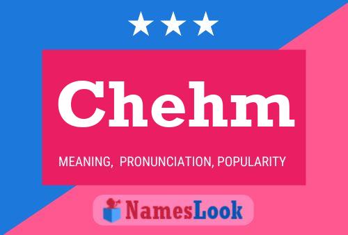 Chehm Name Poster