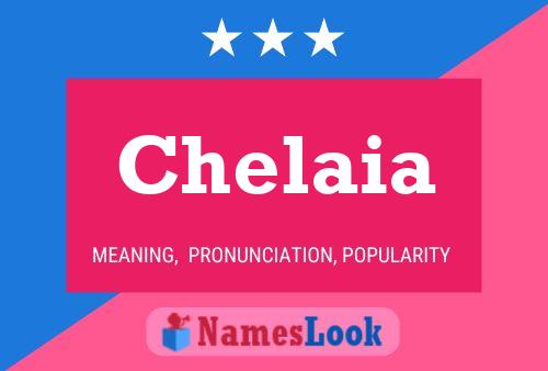 Chelaia Name Poster