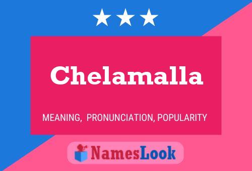 Chelamalla Name Poster