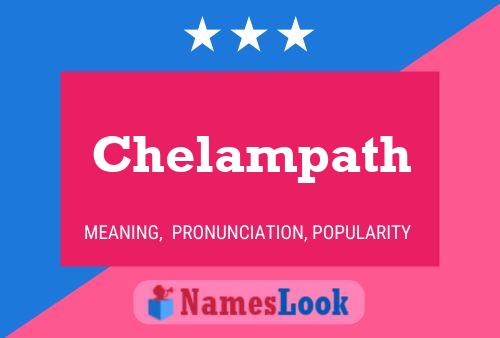 Chelampath Name Poster