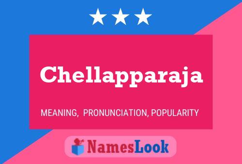 Chellapparaja Name Poster