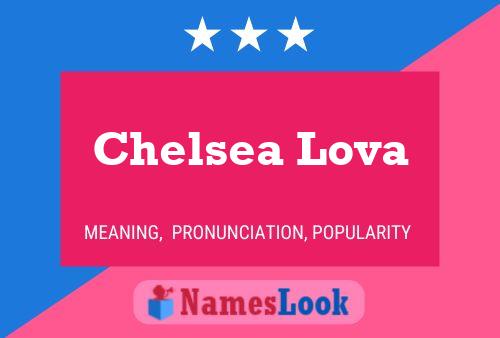 Chelsea Lova Name Poster