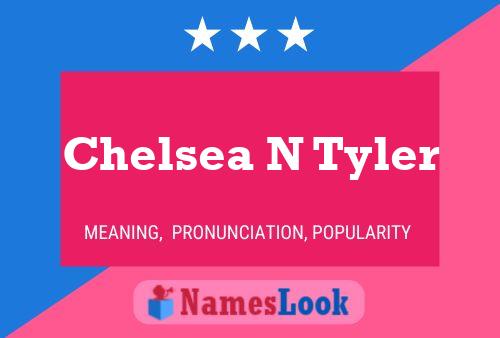 Chelsea N Tyler Name Poster