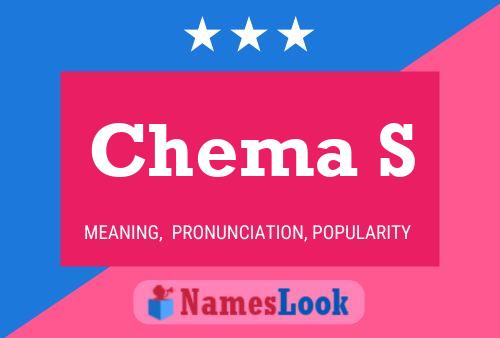 Chema S Name Poster