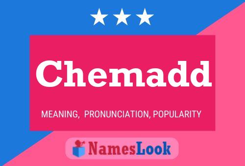 Chemadd Name Poster