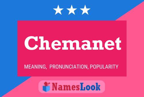 Chemanet Name Poster