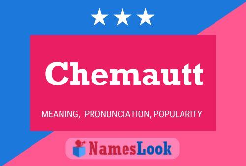 Chemautt Name Poster