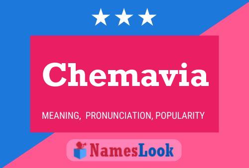 Chemavia Name Poster