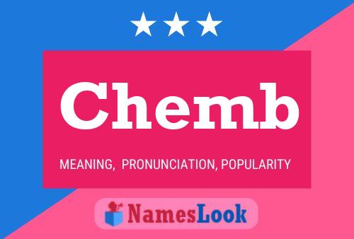 Chemb Name Poster