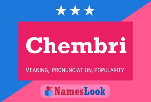 Chembri Name Poster