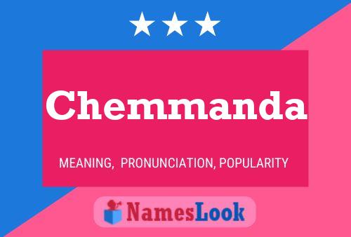 Chemmanda Name Poster