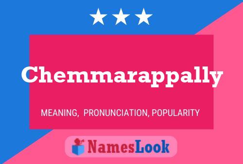 Chemmarappally Name Poster