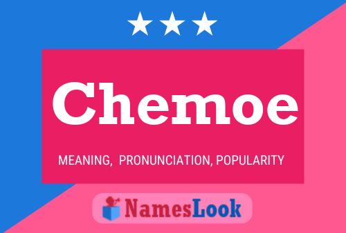 Chemoe Name Poster