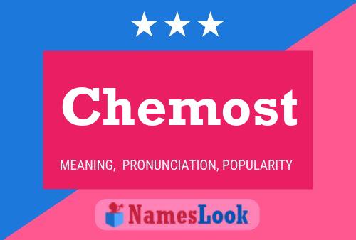 Chemost Name Poster