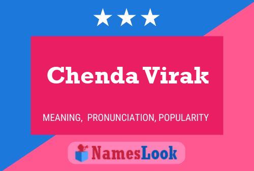 Chenda Virak Name Poster