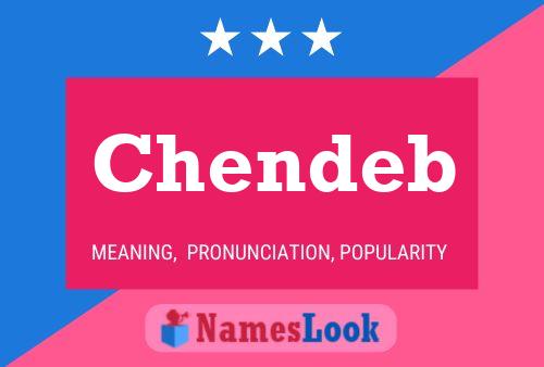 Chendeb Name Poster