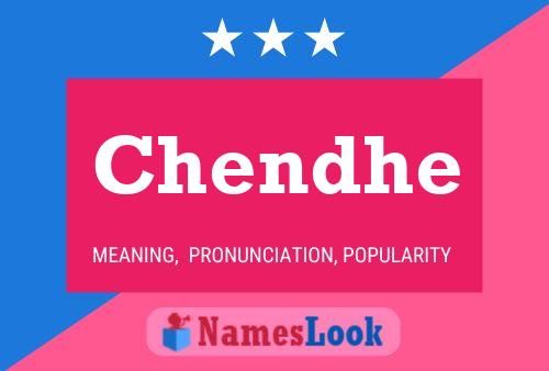 Chendhe Name Poster