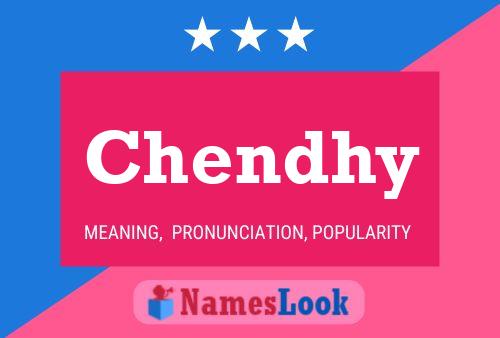 Chendhy Name Poster