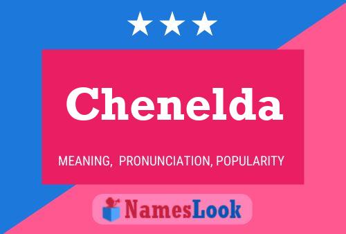 Chenelda Name Poster