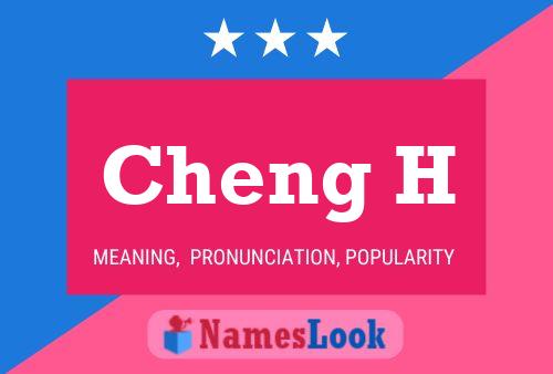 Cheng H Name Poster