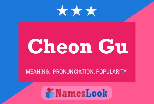 Cheon Gu Name Poster