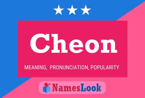 Cheon Name Poster