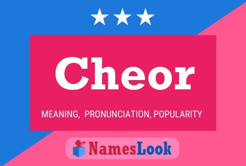 Cheor Name Poster