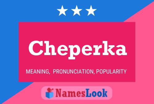 Cheperka Name Poster