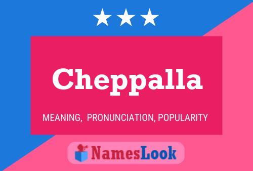 Cheppalla Name Poster