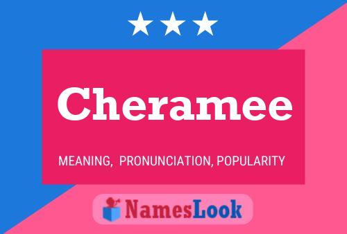 Cheramee Name Poster