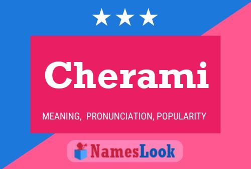 Cherami Name Poster