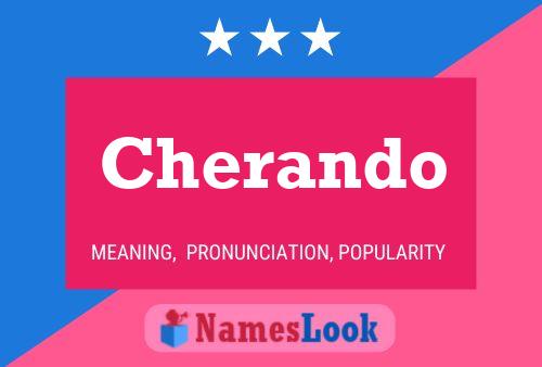 Cherando Name Poster