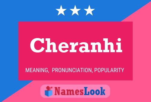 Cheranhi Name Poster