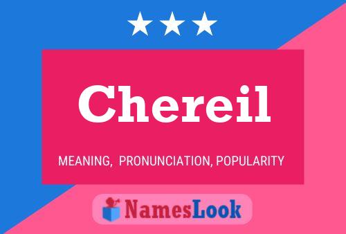 Chereil Name Poster