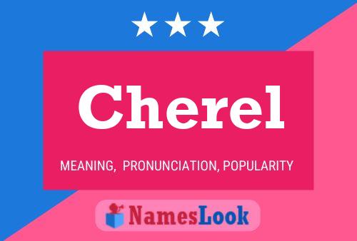 Cherel Name Poster