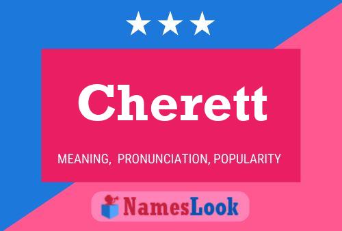 Cherett Name Poster