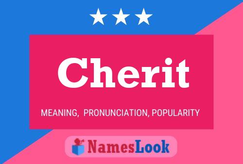 Cherit Name Poster