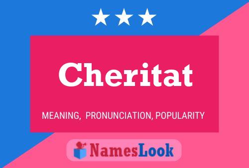 Cheritat Name Poster