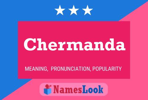 Chermanda Name Poster