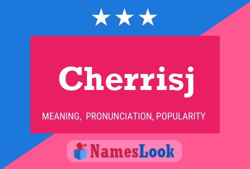 Cherrisj Name Poster