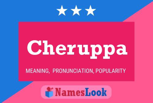 Cheruppa Name Poster