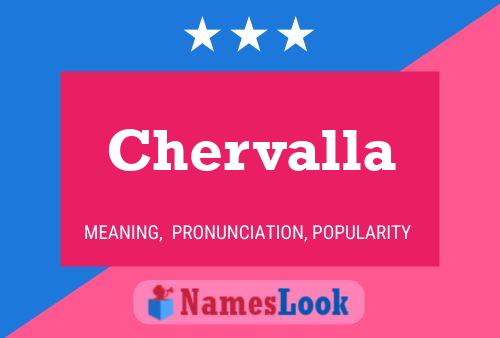 Chervalla Name Poster