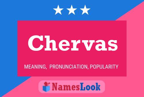 Chervas Name Poster