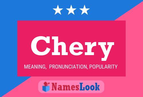 Chery Name Poster