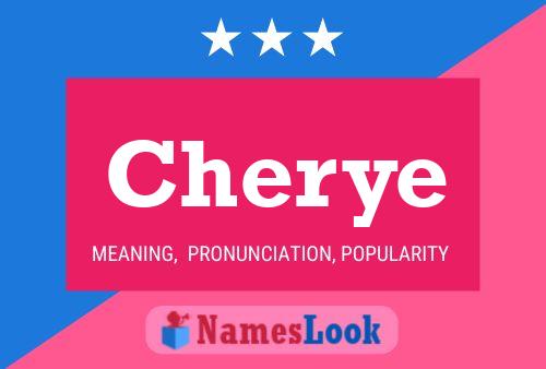 Cherye Name Poster