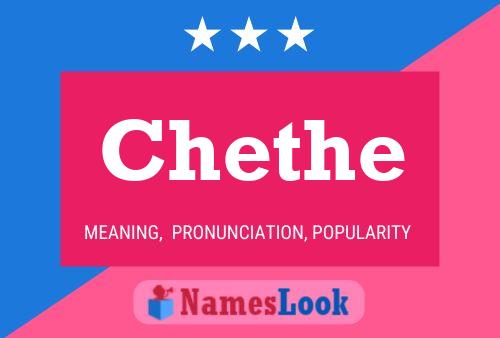 Chethe Name Poster