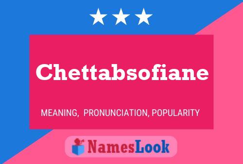 Chettabsofiane Name Poster