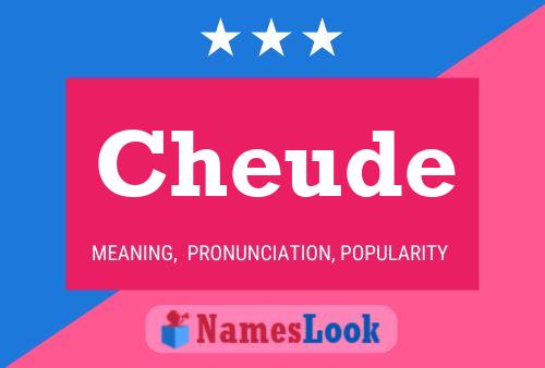 Cheude Name Poster