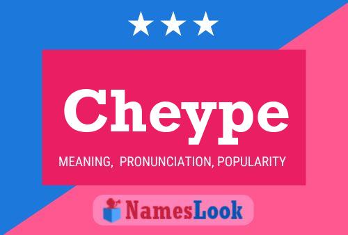 Cheype Name Poster