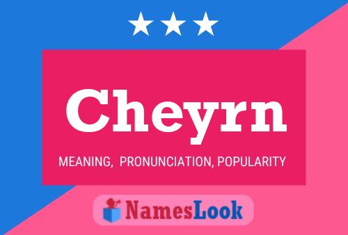 Cheyrn Name Poster